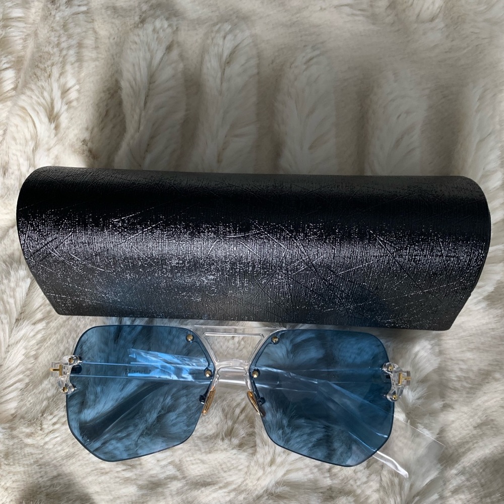 Blue Lense Sunglasses